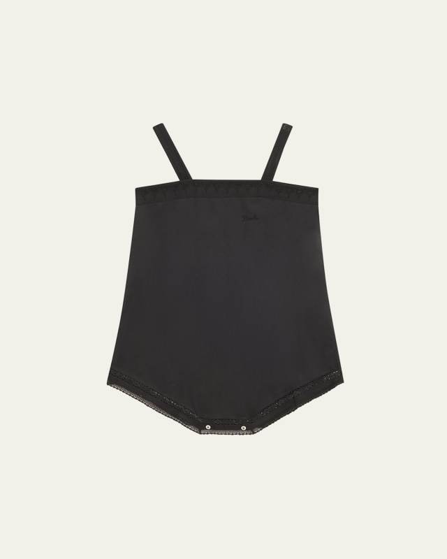 Convertible Lace-Trim Teddy